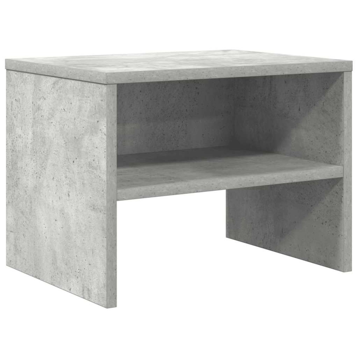 vidaXL Κομοδίνο Γκρι του Σκυροδέματος 40 x 30 x 30 εκ. από Μοριοσανίδα