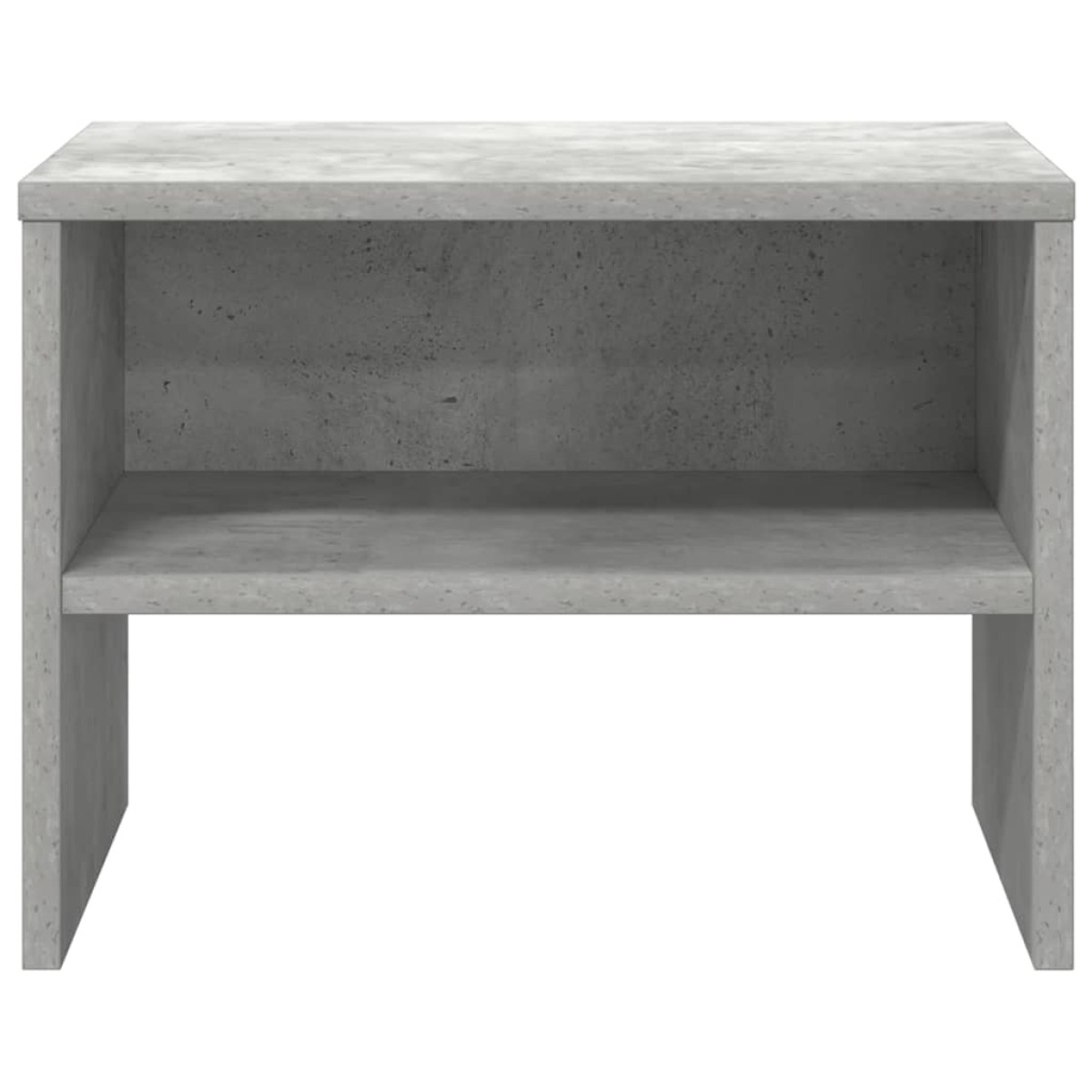 vidaXL Κομοδίνο Γκρι του Σκυροδέματος 40 x 30 x 30 εκ. από Μοριοσανίδα