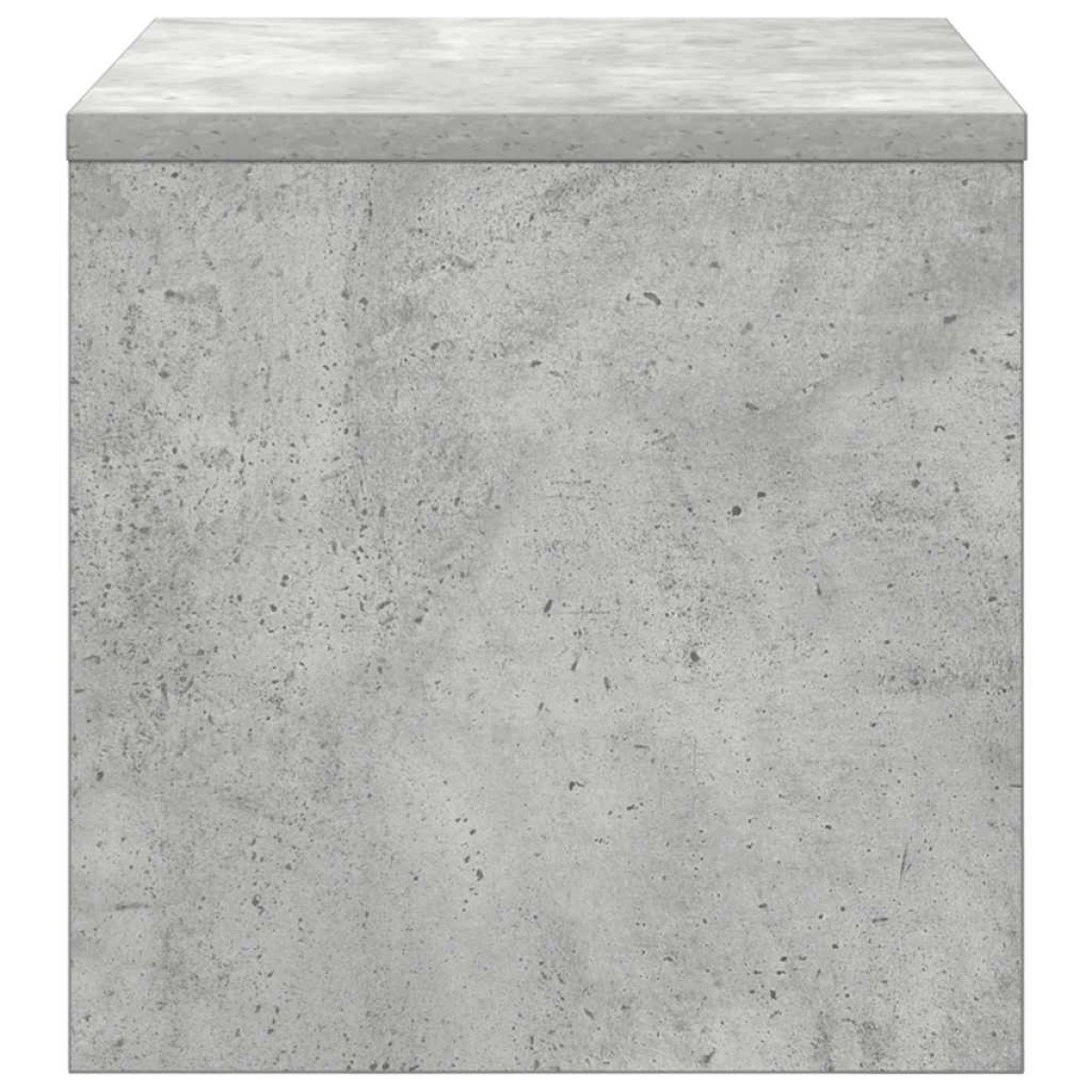 vidaXL Κομοδίνο Γκρι του Σκυροδέματος 40 x 30 x 30 εκ. από Μοριοσανίδα