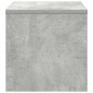 vidaXL Κομοδίνο Γκρι του Σκυροδέματος 40 x 30 x 30 εκ. από Μοριοσανίδα