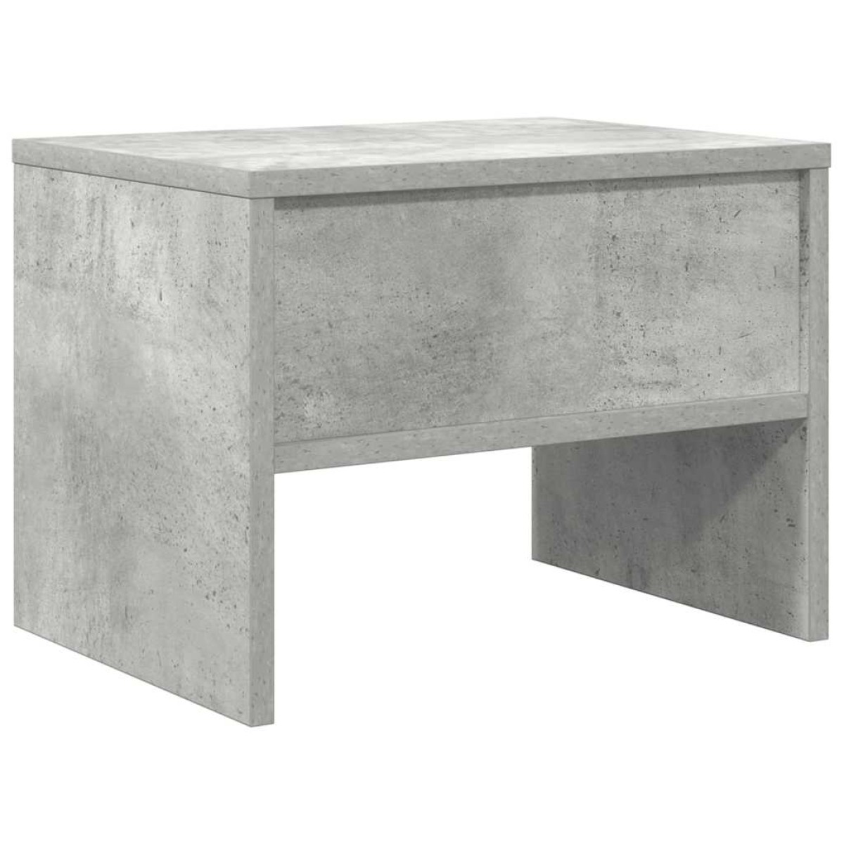 vidaXL Κομοδίνο Γκρι του Σκυροδέματος 40 x 30 x 30 εκ. από Μοριοσανίδα