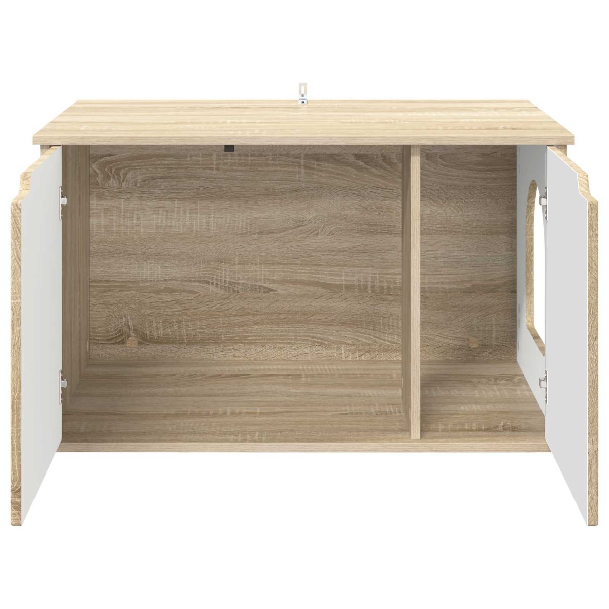 vidaXL Σπίτι Γάτας Σονόμα 85 x 55 x 50,5 εκ Επεξεργασμένο Ξύλο