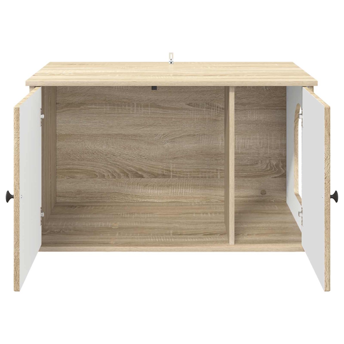 vidaXL Σπίτι Γάτας Σονόμα 85 x 55 x 50,5 εκ Επεξεργασμένο Ξύλο
