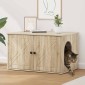 vidaXL Σπίτι Γάτας Σονόμα 85 x 55 x 50,5 εκ Επεξεργασμένο Ξύλο