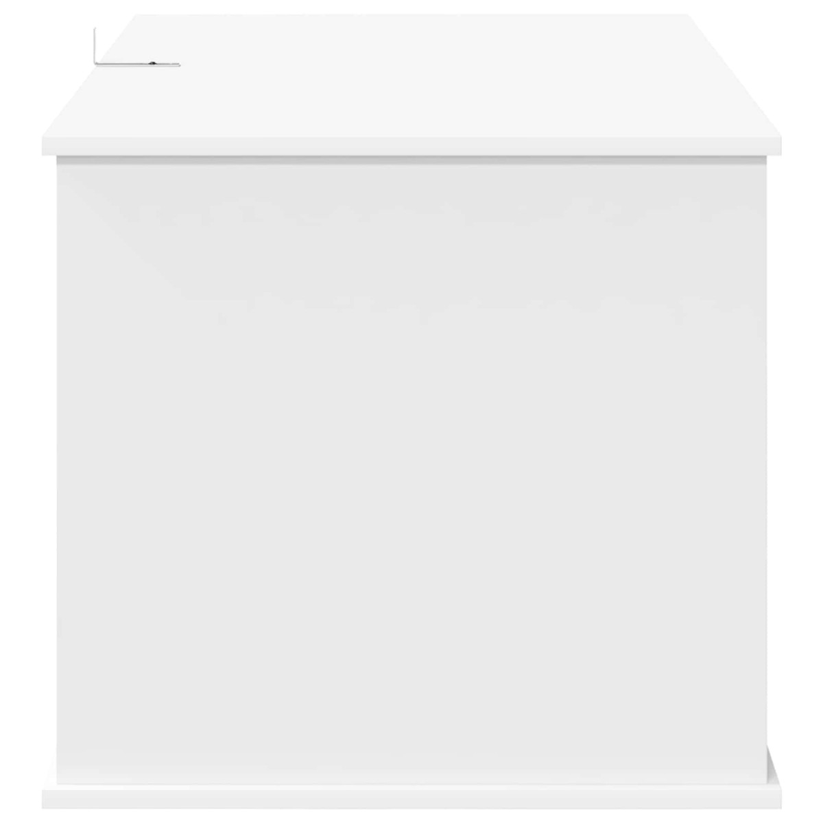 vidaXL Σπίτι Γάτας Λευκό 85 x 55 x 50,5 εκ. Επεξεργασμένο Ξύλο