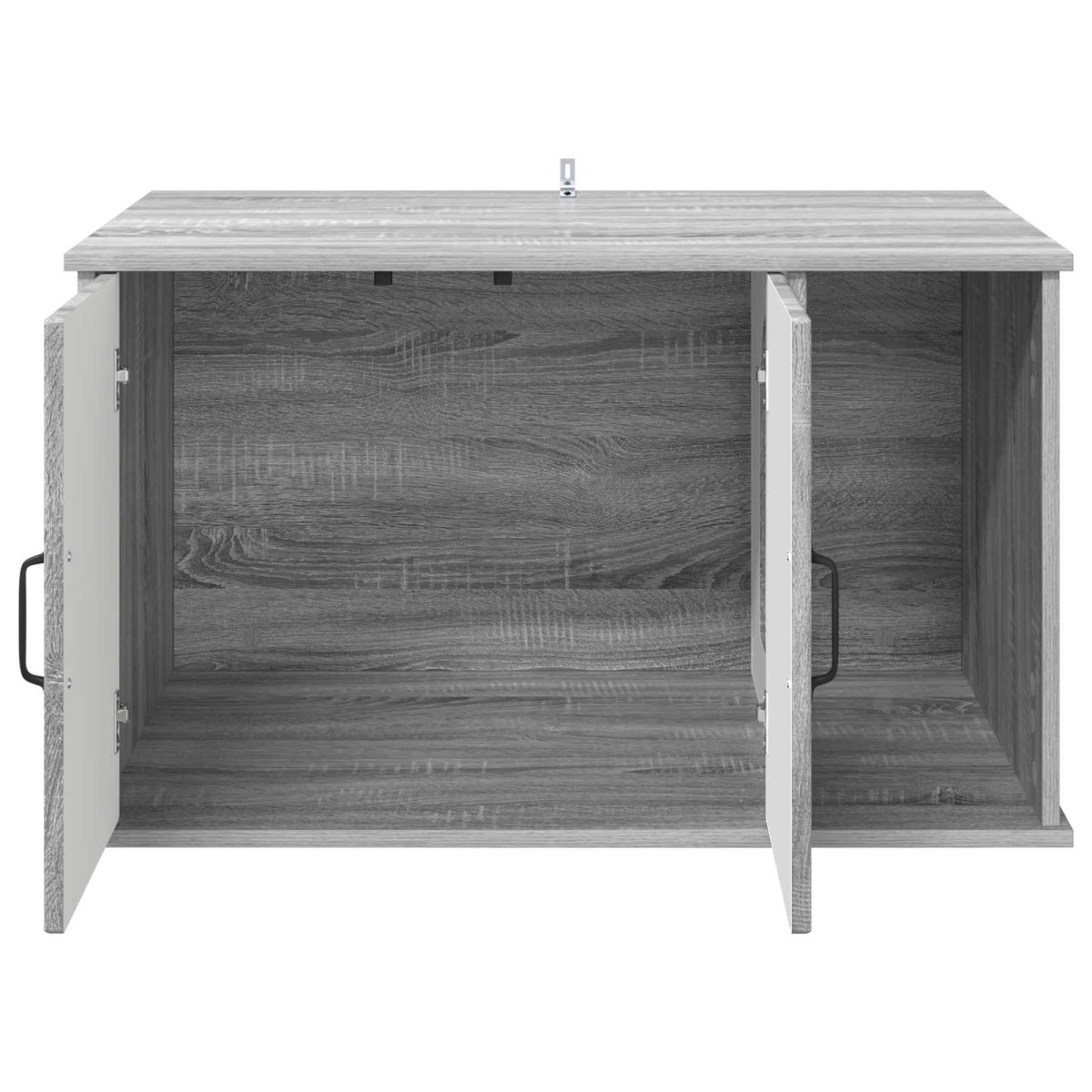 vidaXL Σπίτι Γάτας Γκρίζο Σονομα 85 x 55 x 50,5 εκ. Επεξεργασμένο Ξύλο