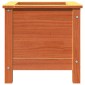 vidaXL Γλάστρα Κήπου Κερωτό καφέ 40 x 40 x 39 cm Στερεά ξυλεία πεύκου