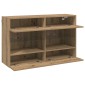 vidaXL Ντουλάπι Τηλεόρασης Τοίχου 98,5 x 30 x 60,5 εκ Artisan Oak