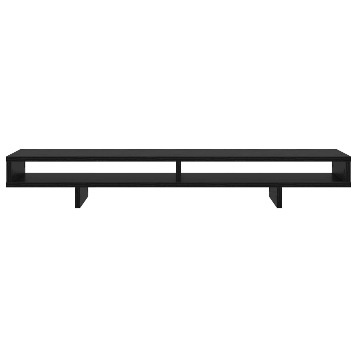vidaXL Βάση Μόνιτορ Μαύρο 100 x 27 x 15 cm Επεξεργασμένο Ξύλο