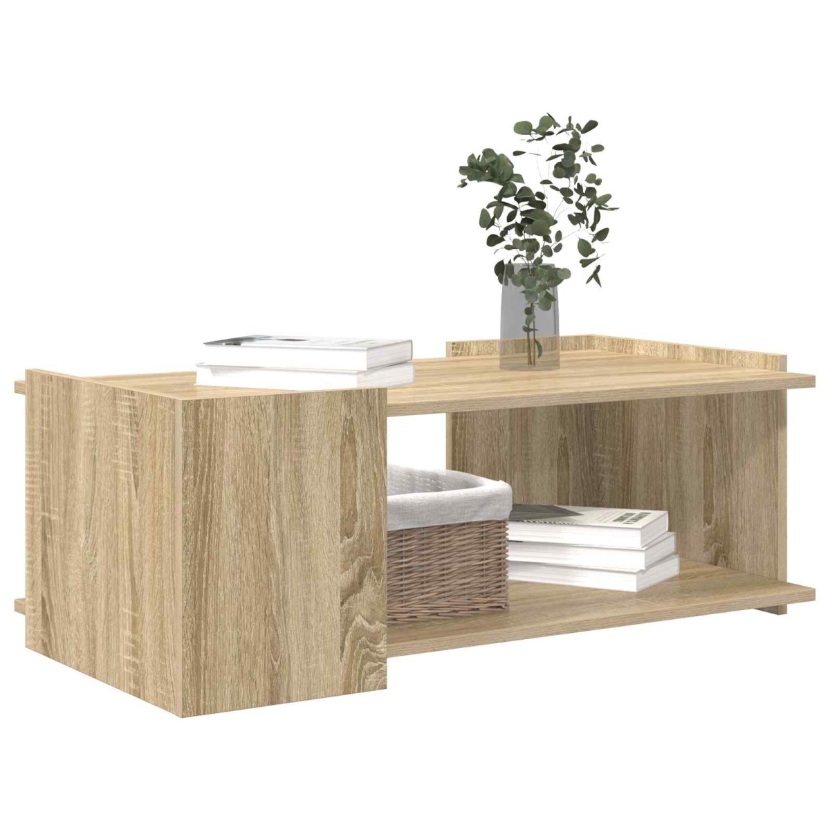 vidaXL Τραπεζάκι σαλονιού Sonoma Δρυς 90 x 50 x 33 εκ.