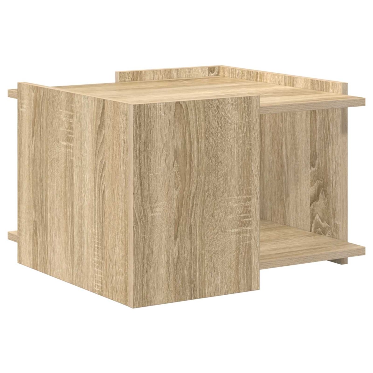 vidaXL Τραπεζάκι σαλονιού Sonoma Δρυς 50,5 x 50 x 33 εκ.