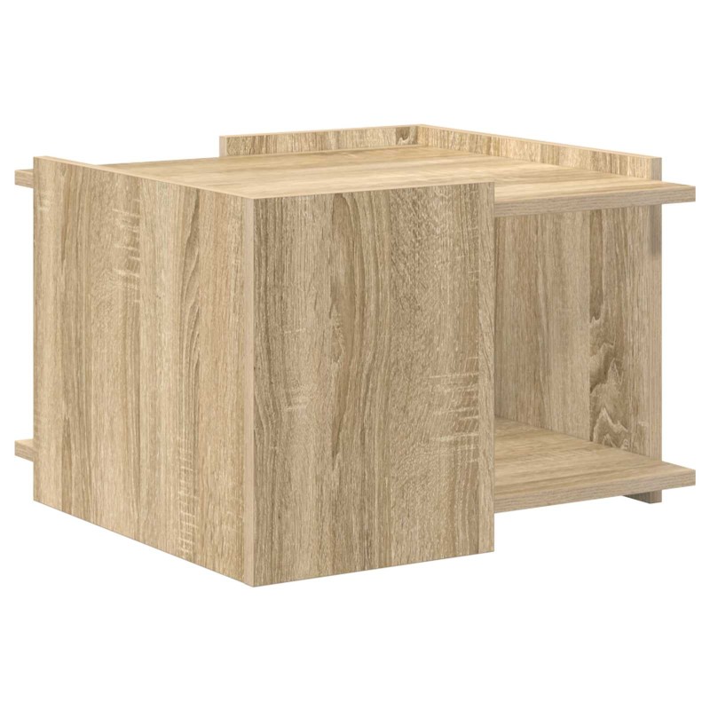 vidaXL Τραπεζάκι σαλονιού Sonoma Δρυς 50,5 x 50 x 33 εκ.