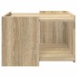 vidaXL Τραπεζάκι σαλονιού Sonoma Δρυς 50,5 x 50 x 33 εκ.