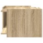 vidaXL Τραπεζάκι σαλονιού Sonoma Δρυς 50,5 x 50 x 33 εκ.