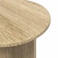 vidaXL Σετ βοηθητικά τραπεζάκια 2 τμχ. Sonoma Δρυς Ø 45 x 45 εκ.