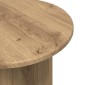 vidaXL Σετ βοηθητικά τραπεζάκια 2 τμχ. Artisan Δρυς Ø 45 x 45 εκ.