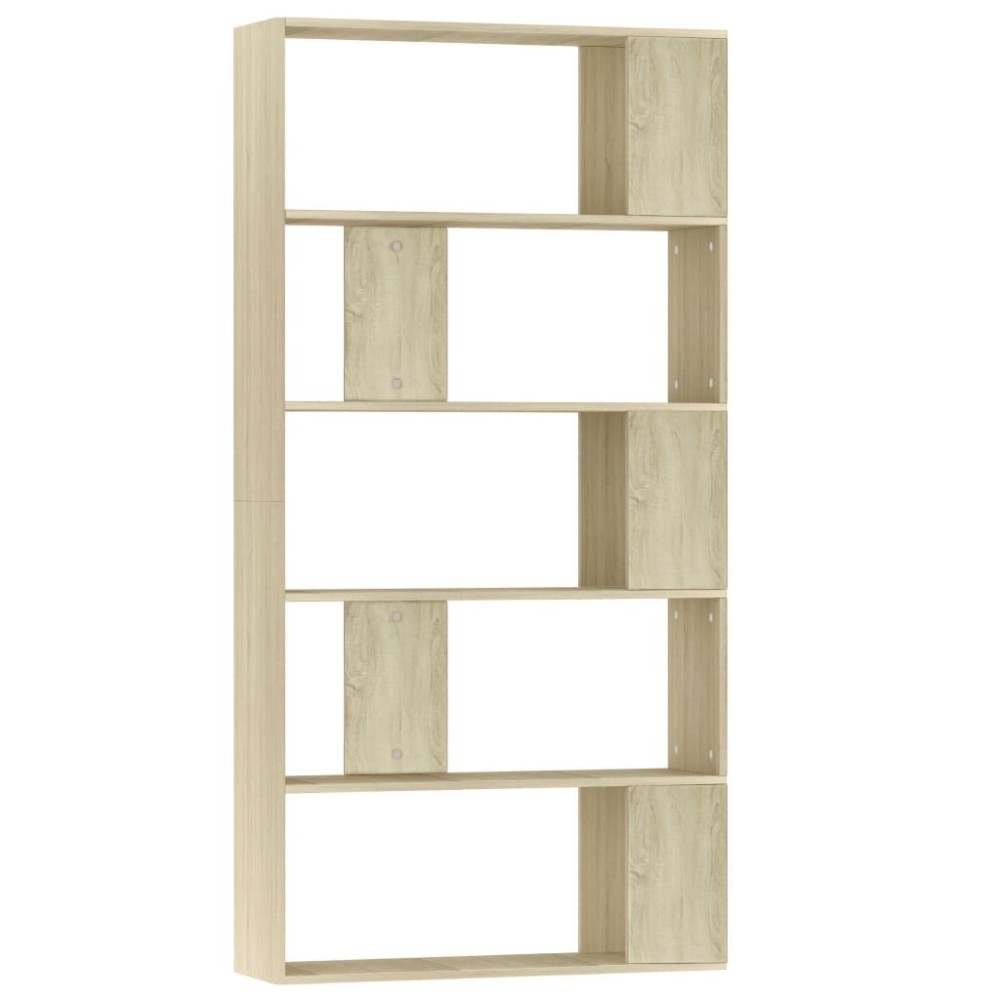 vidaXL Βιβλιοθήκη/Διαχωριστικό Sonoma Δρυς 80x24x159 εκ. Επεξ. Ξύλο