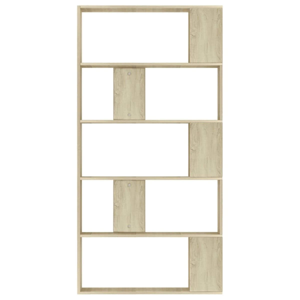 vidaXL Βιβλιοθήκη/Διαχωριστικό Sonoma Δρυς 80x24x159 εκ. Μοριοσανίδα