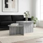 vidaXL Τραπεζάκι σαλονιού Γκρι Sonoma 100 x 50 x 40 cm