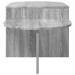 vidaXL Τραπεζάκι σαλονιού Γκρι Sonoma 100 x 50 x 40 cm