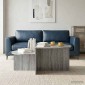 vidaXL Τραπεζάκι σαλονιού Γκρι Sonoma 100 x 50 x 40 cm