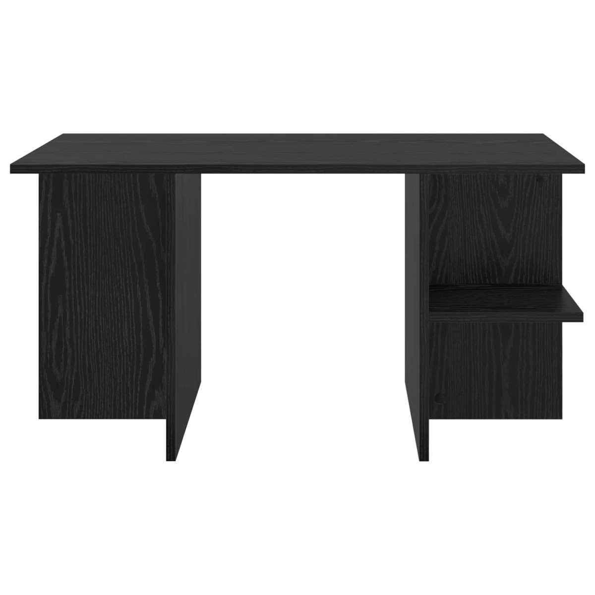 vidaXL Τραπεζάκι σαλονιού Μαύρη Δρυς 87 x 50 x 45 εκ