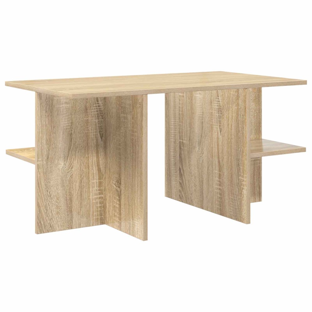vidaXL Τραπεζάκι σαλονιού Sonoma Δρυς 87 x 50 x 45 εκ