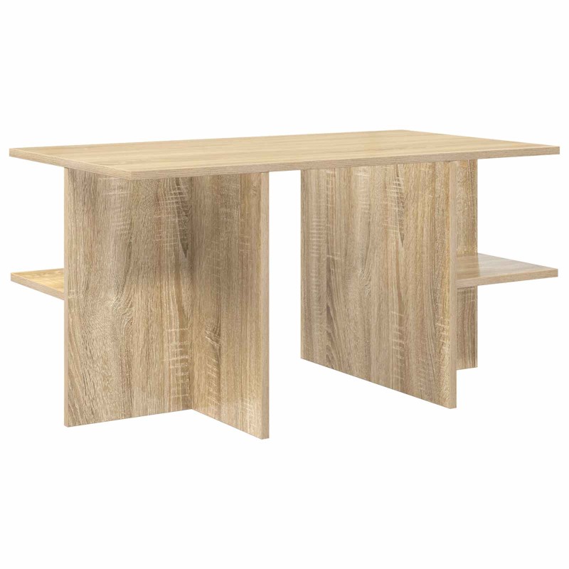 vidaXL Τραπεζάκι σαλονιού Sonoma Δρυς 87 x 50 x 45 εκ
