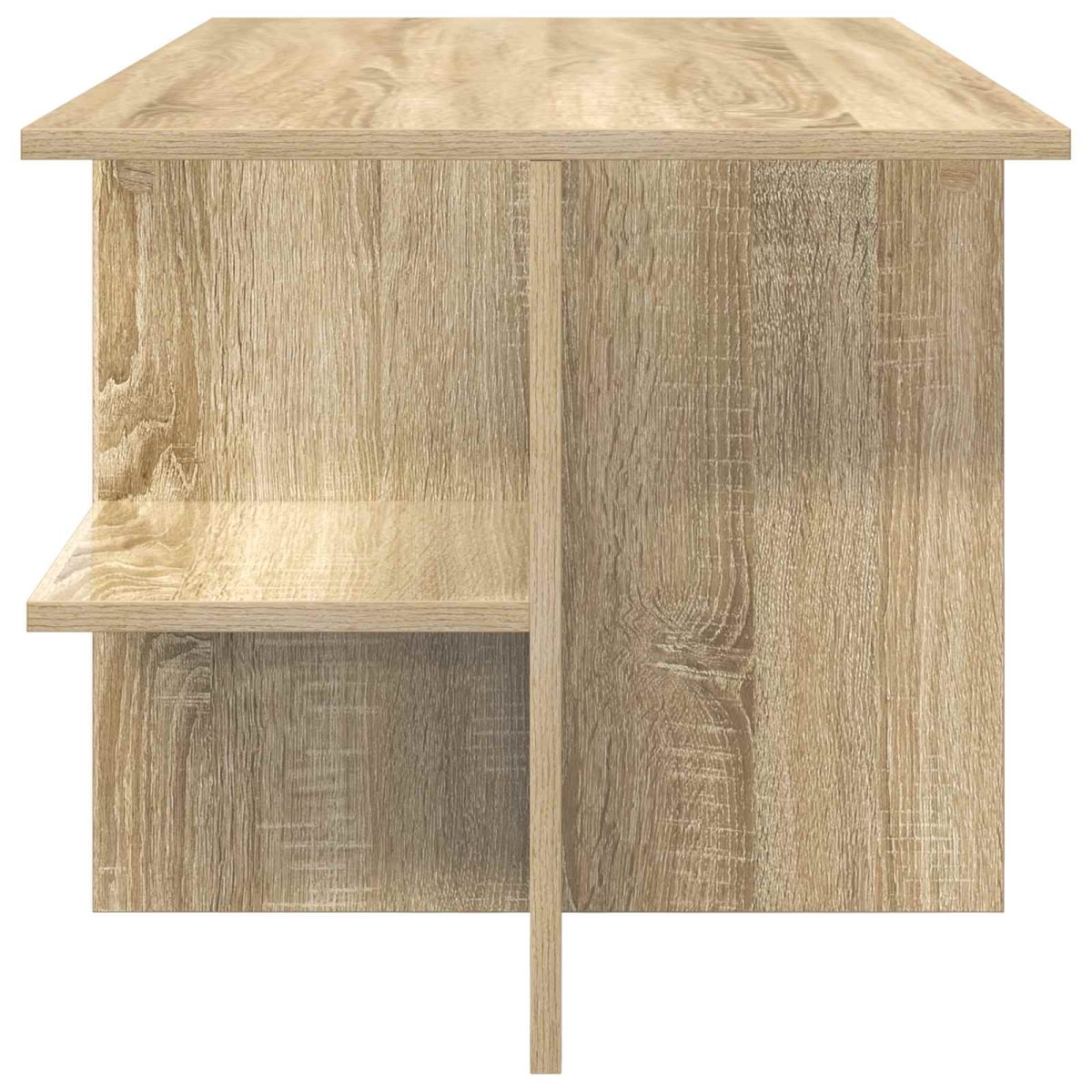 vidaXL Τραπεζάκι σαλονιού Sonoma Δρυς 87 x 50 x 45 εκ