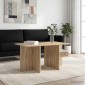 vidaXL Τραπεζάκι σαλονιού Sonoma Δρυς 87 x 50 x 45 εκ