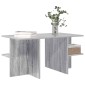 vidaXL Τραπεζάκι σαλονιού Γκρι Sonoma 87 x 50 x 45 εκ