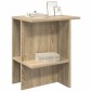vidaXL Τραπεζάκι σαλονιού Sonoma Δρυς 40 x 30 x 49 εκ.