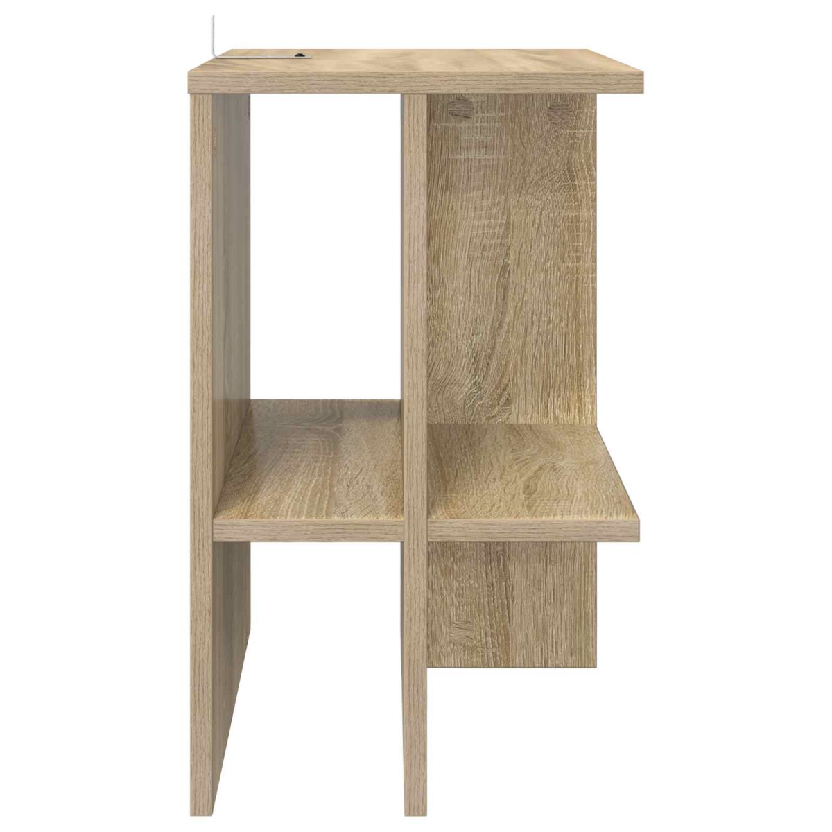 vidaXL Τραπεζάκι σαλονιού Sonoma Δρυς 40 x 30 x 49 εκ.