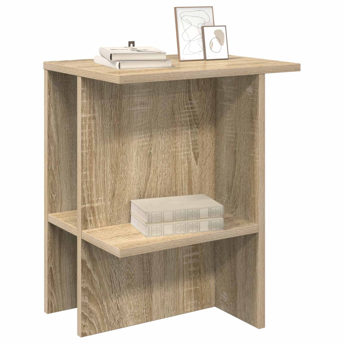 vidaXL Τραπεζάκι σαλονιού 2 τμχ. Sonoma Δρυς 40 x 30 x 49 εκ.