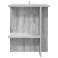 vidaXL Τραπεζάκι σαλονιού Γκρι Sonoma 40 x 30 x 49 εκ.