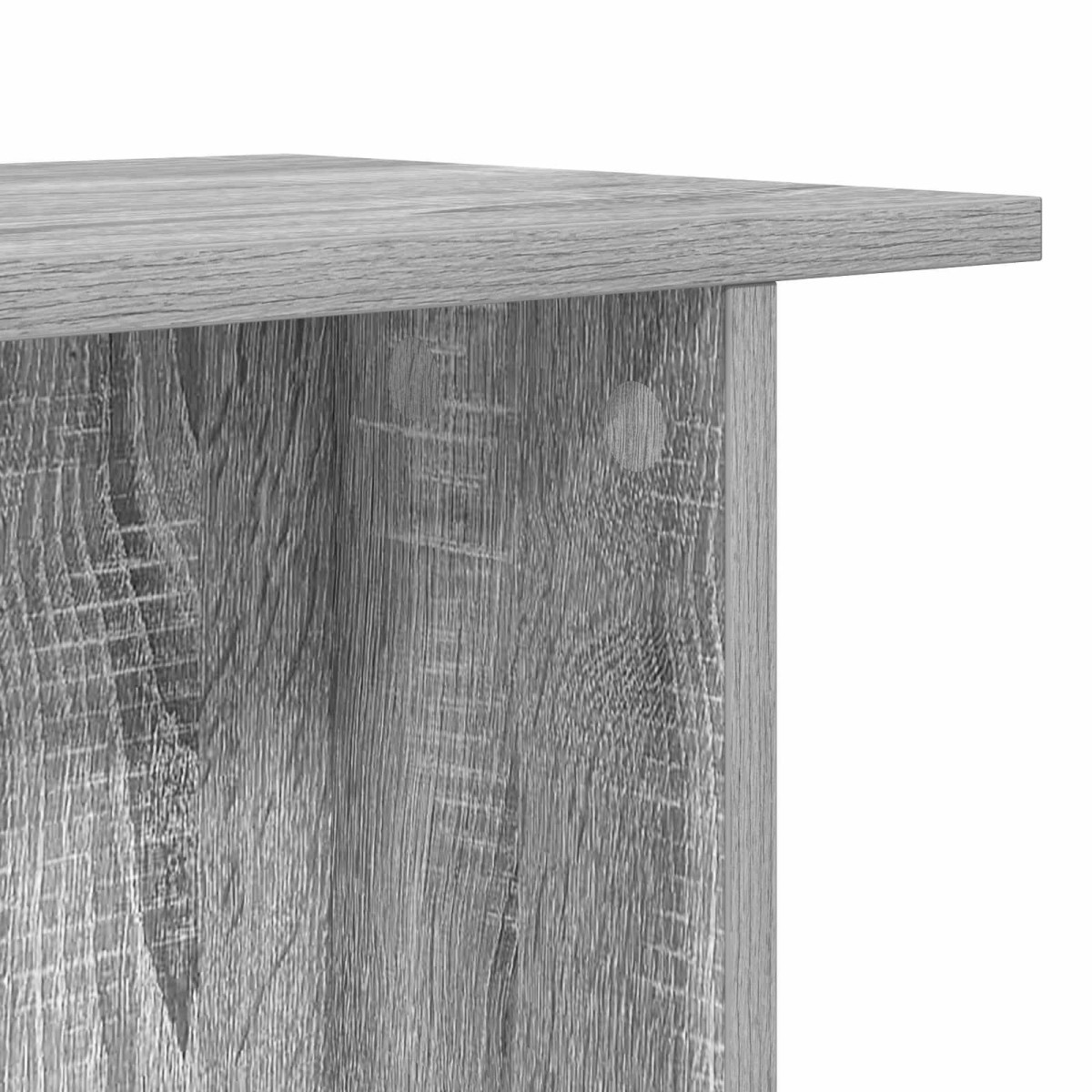 vidaXL Τραπεζάκι σαλονιού Γκρι Sonoma 40 x 30 x 49 εκ.