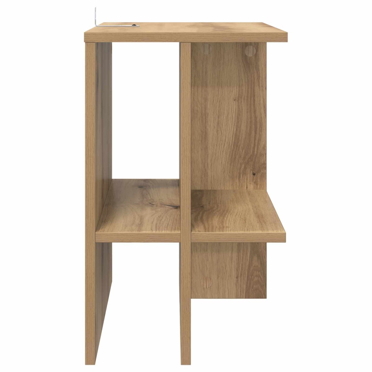 vidaXL Τραπεζάκι σαλονιού 2 τμχ. Artisan Δρυς 40 x 30 x 49 εκ.