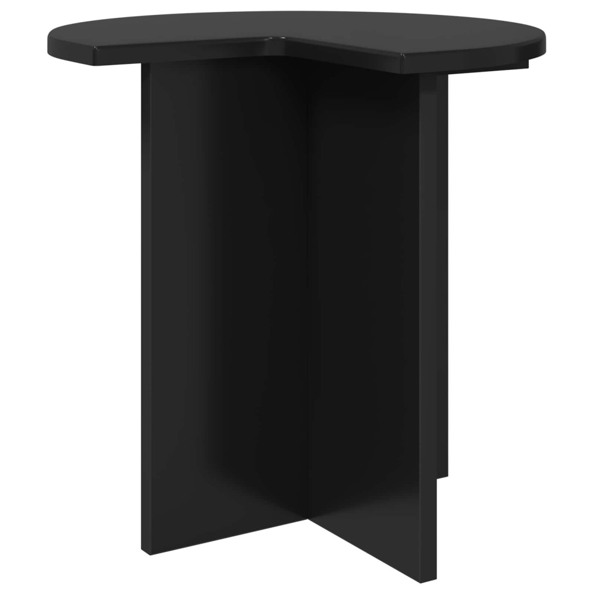 vidaXL Τραπεζάκι Πλευράς 2 τεμ. Μαύρη Δρυς Ø 39 x 38 εκ