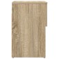 vidaXL Ντουλάπι κρεβατιού Sonoma Δρυς 29 x 31,5 x 49 εκ