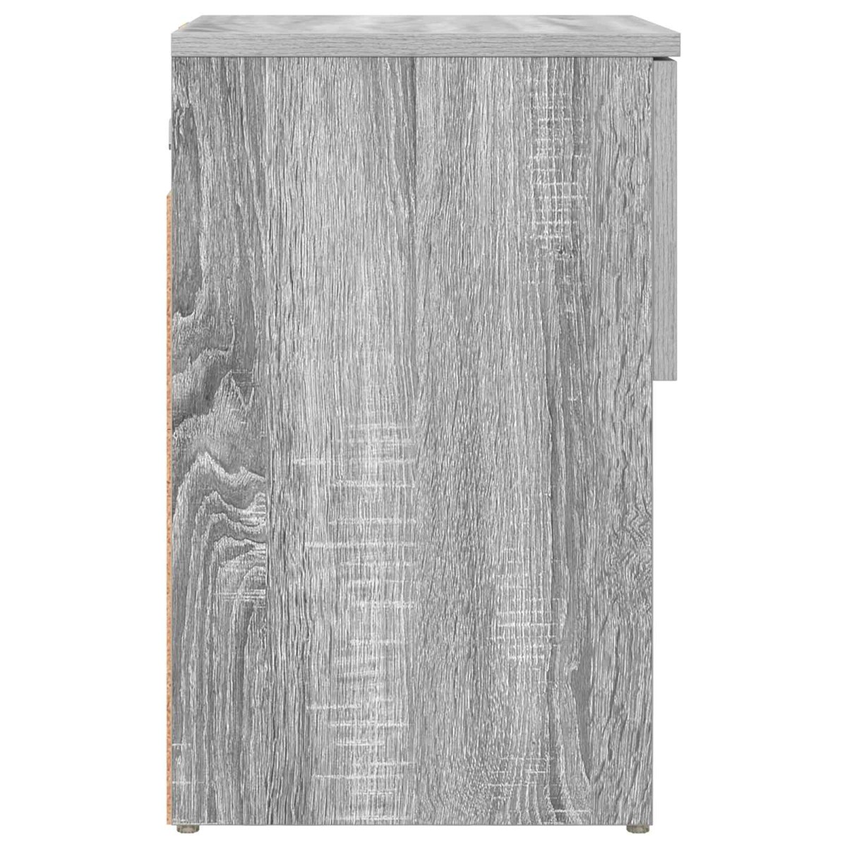 vidaXL Ντουλάπι κρεβατιού Γκρι Sonoma 29 x 31,5 x 49 εκ