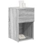 vidaXL Ντουλάπι κρεβατιού 2 τεμ. Γκρι Sonoma 29 x 31,5 x 49 εκ