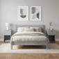 vidaXL Ντουλάπι κρεβατιού 2 τεμ. Γκρι Sonoma 29 x 31,5 x 49 εκ