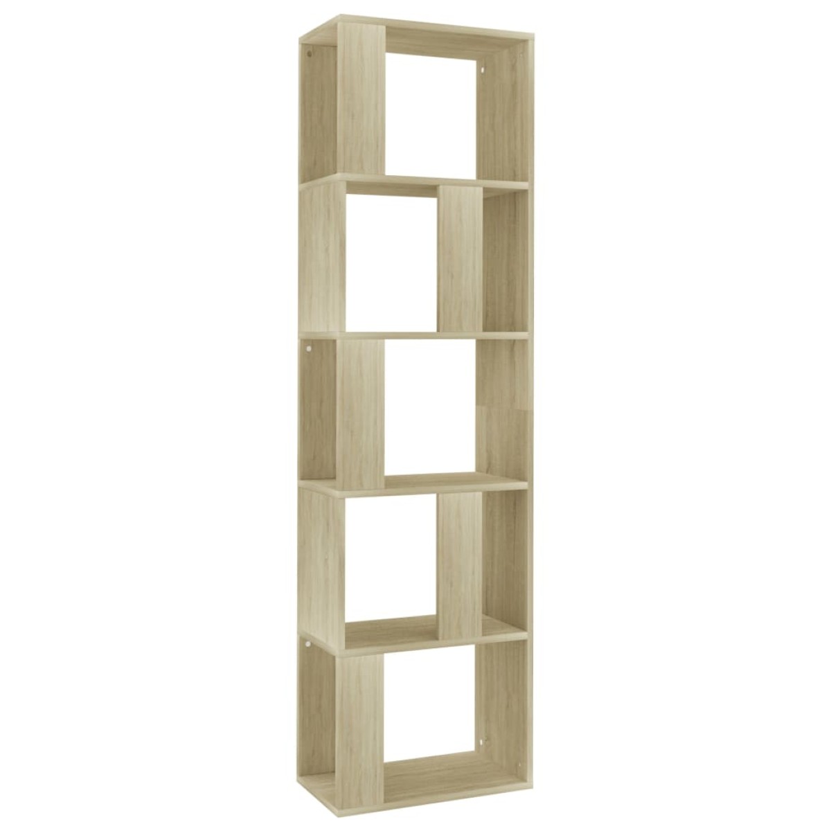 vidaXL Βιβλιοθήκη/Διαχωριστικό Sonoma Δρυς 45x24x159 εκ. Μοριοσανίδα