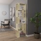 vidaXL Βιβλιοθήκη/Διαχωριστικό Sonoma Δρυς 45x24x159 εκ. Μοριοσανίδα