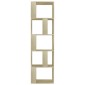 vidaXL Βιβλιοθήκη/Διαχωριστικό Sonoma Δρυς 45x24x159 εκ. Μοριοσανίδα