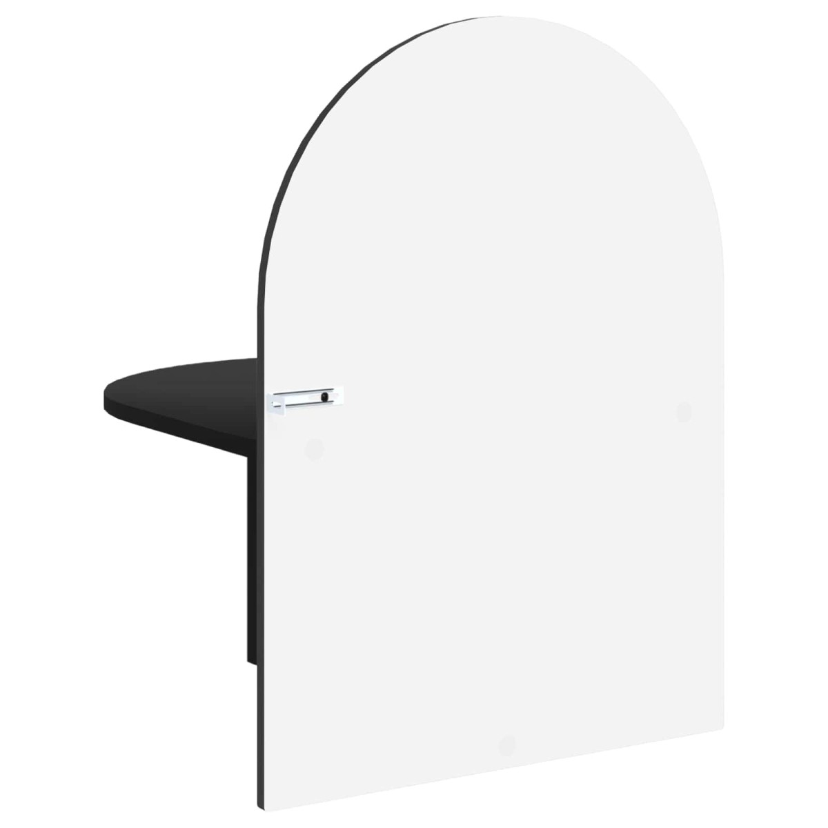 vidaXL Κομοδίνο Μαύρη Δρυς 48 x 49 x 65 εκ.