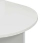 vidaXL Κομοδίνο Γυαλιστερό Λευκό 48 x 49 x 65 εκ.