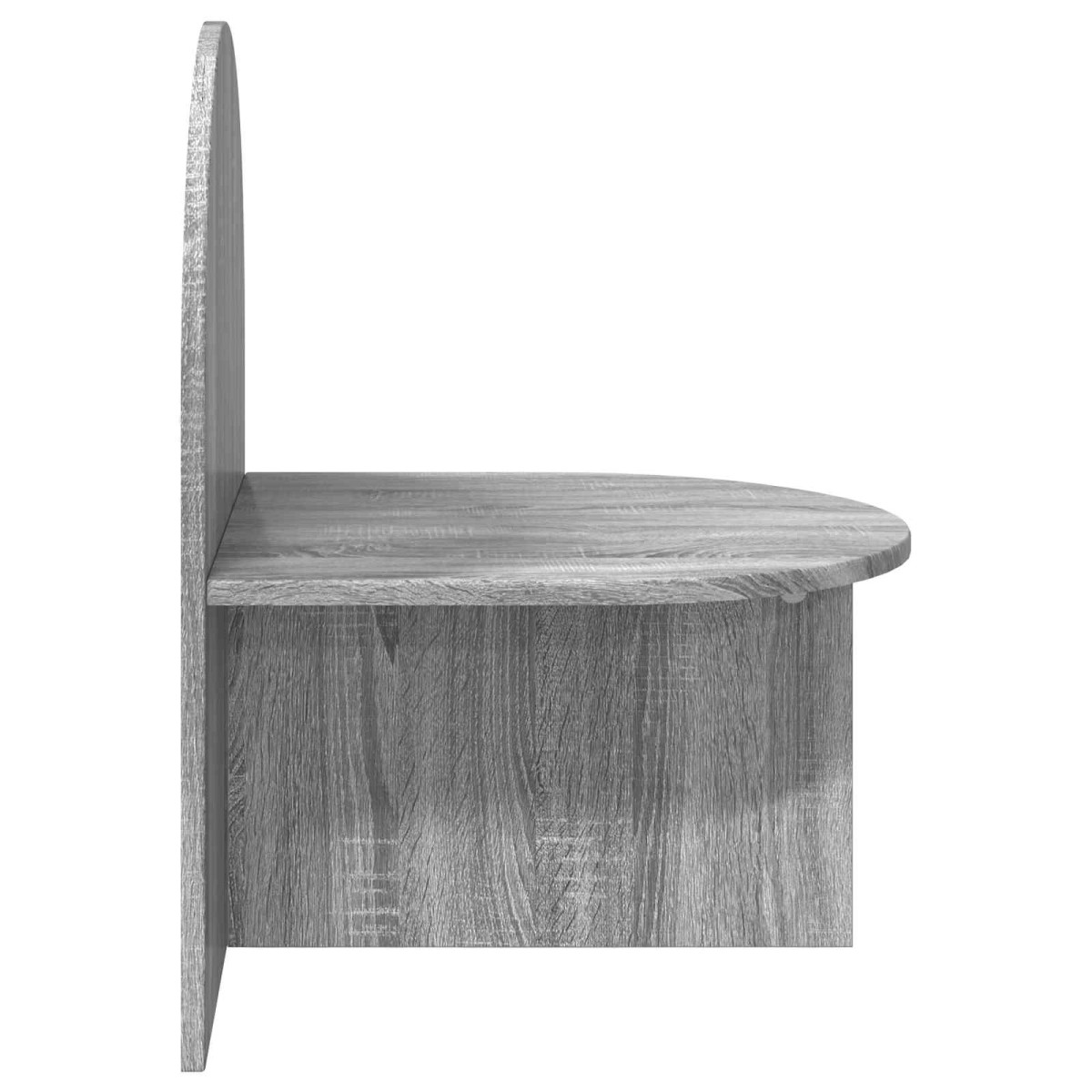 vidaXL Κομοδίνο Γκρι Sonoma 48 x 49 x 65 εκ.