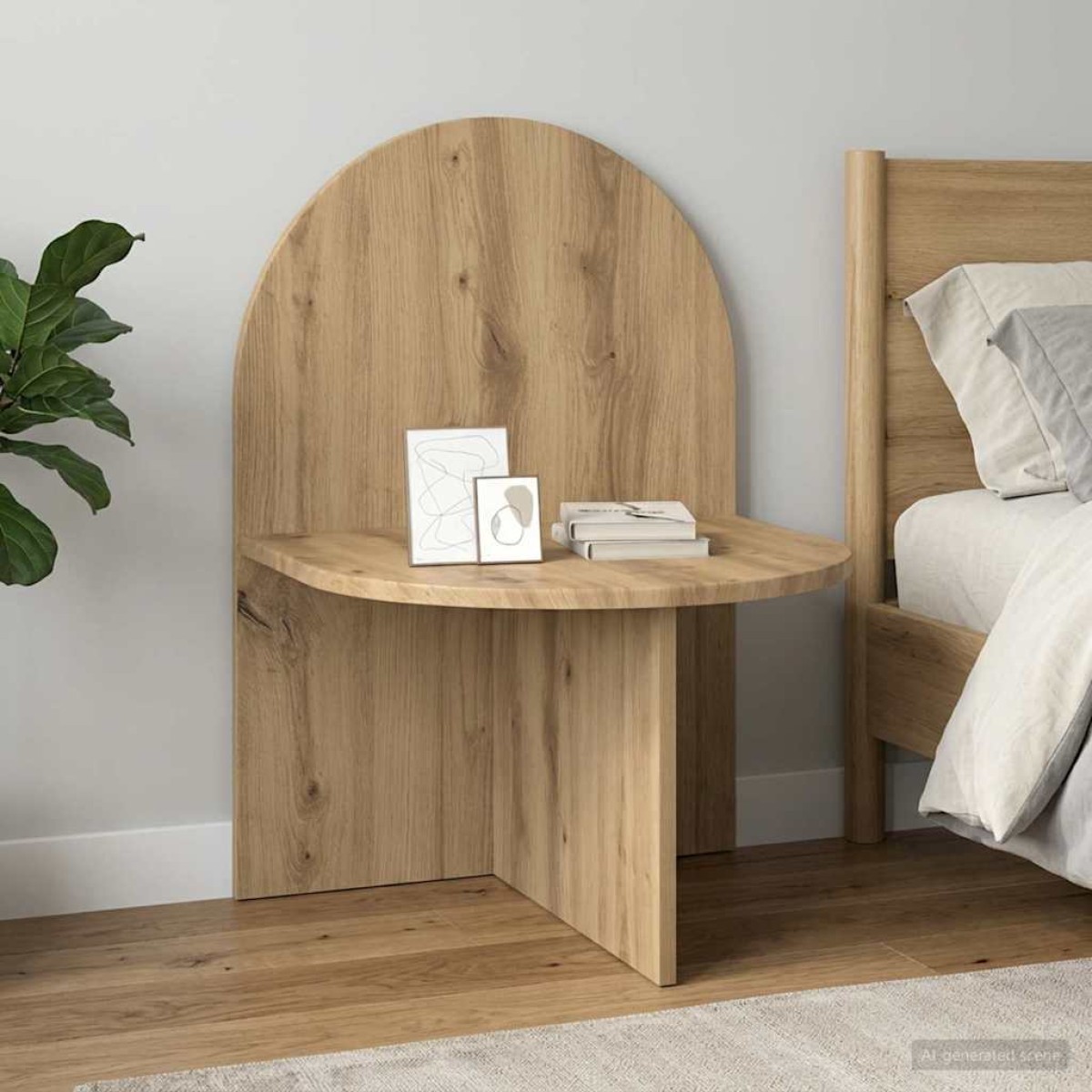 vidaXL Κομοδίνο Artisan Δρυς 48 x 49 x 65 εκ.