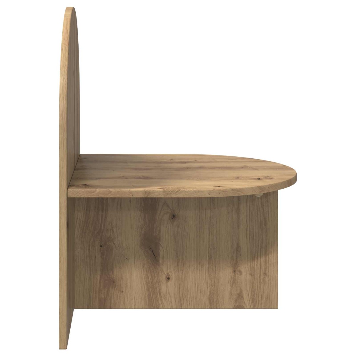 vidaXL Κομοδίνο Artisan Δρυς 48 x 49 x 65 εκ.